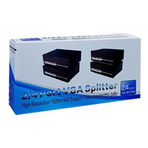 VGA video splitter SPLITER-41, από 1 σε 4 συσκευές, 1920 x 1440px | Καλώδια | elabstore.gr