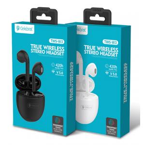 CELEBRAT bluetooth headset TWS-W3, true wireless, θήκη φόρτισης, μαύρο | eLabstore.gr CELEBRAT bluetooth earphones TWS-W3, true wireless, θήκη φόρτισης, μαύρο | Αξεσουάρ κινητών | elabstore.gr