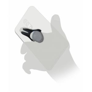 DELOCK 4 σε 1 finger ring, stand, 360° και βάση αεραγωγού 20675, ανθρακί | Αξεσουάρ κινητών | elabstore.gr