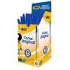 BIC στυλό διαρκείας Cristal με μύτη 1mm, μπλε 50τμχ | Αναλώσιμα - Είδη Γραφείου | elabstore.gr