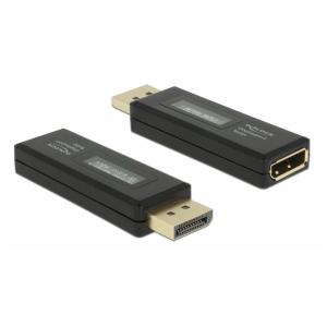 DELOCK DisplayPort tester 63338 για EDID πληροφορίες, με OLED οθόνη | Εργαλεία | elabstore.gr