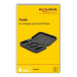DELOCK σετ κατσαβιδιών για υπολογιστές και smartphones 64066, 23τμχ | Εργαλεία | elabstore.gr