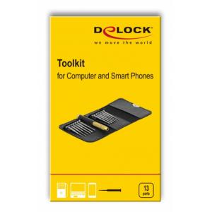 DELOCK σετ κατσαβιδιών για υπολογιστές και smartphones 64067, 13τμχ | Εργαλεία | elabstore.gr