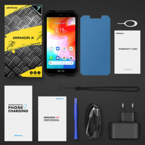 ULEFONE Smartphone Armor X7, IP68/IP69K, 5", 2/16GB, 13MP, μαύρο | Mobile Συσκευές | elabstore.gr
