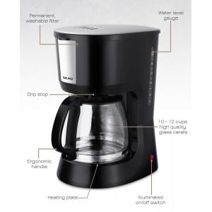 BRUNO Καφετιέρα φίλτρου BRN-0031, 1000W, 1.5lt | Οικιακές & Προσωπικές Συσκευές | elabstore.gr