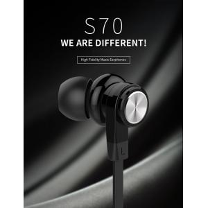 CELEBRAT earphones με μικρόφωνο D9, 10mm, 1.2m, μαύρα | Αξεσουάρ κινητών | elabstore.gr