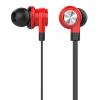 CELEBRAT earphones με μικρόφωνο D9, 10mm, 1.2m, κόκκινα | Αξεσουάρ κινητών | elabstore.gr