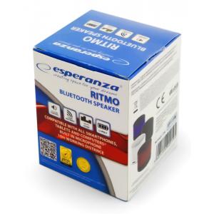 ESPERANZA Φορητό ηχείο Ritmo EP115K, bluetooth/SD Card/FM, 3W, μαύρο | Εικόνα & Ήχος | elabstore.gr