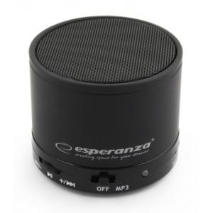 ESPERANZA Φορητό ηχείο Ritmo EP115K, bluetooth/SD Card/FM, 3W, μαύρο | Εικόνα & Ήχος | elabstore.gr