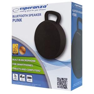 ESPERANZA Φορητό ηχείο Punk EP127K, bluetooth, 3W, μαύρο | eLabstore.gr ESPERANZA Φορητό ηχείο Punk EP127K, bluetooth, 3W, μαύρο | Εικόνα & Ήχος | elabstore.gr