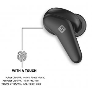 HIFUTURE earphones FreeAir, true wireless, με θήκη φόρτισης, μαύρα | eLabstore.gr HIFUTURE earphones FreeAir, true wireless, με θήκη φόρτισης, μαύρα | Αξεσουάρ κινητών | elabstore.gr