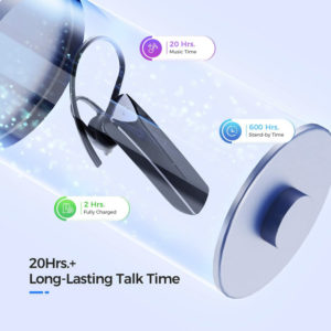 MPOW Bluetooth earphone EM19, multipoint, BT V5.0, μαύρο | Αξεσουάρ κινητών | elabstore.gr