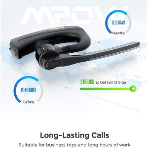 MPOW Bluetooth earphone EM20, 2 μικρόφωνα, multipoint, BT V5.0, μαύρο | eLabstore.gr MPOW Bluetooth earphone EM20, 2 μικρόφωνα, multipoint, BT V5.0, μαύρο | Αξεσουάρ κινητών | elabstore.gr