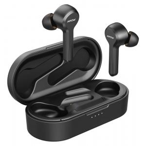 MPOW earphones M9, true wireless, με θήκη φόρτισης, μαύρα | Αξεσουάρ κινητών | elabstore.gr