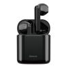 BASEUS earphones ENCOK W09, true wireless, με θήκη φόρτισης, μαύρα | Αξεσουάρ κινητών | elabstore.gr