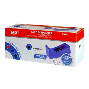 MP βάση κολλητικής ταινίας PA112, για επαγγελματική χρήση, κόκκινη | Αναλώσιμα - Είδη Γραφείου | elabstore.gr