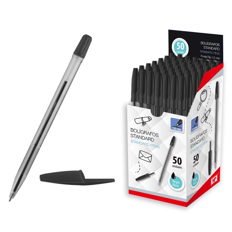 MP στυλό διαρκείας PE144-50Ν, 1mm, μαύρο, 50τμχ | eLabstore.gr MP στυλό διαρκείας PE144-50Ν, 1mm, μαύρο, 50τμχ | Αναλώσιμα - Είδη Γραφείου | elabstore.gr