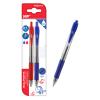 MP στυλό διαρκείας gel PE224-2, 0.7mm, μπλε & κόκκινο, 2τμχ | Αναλώσιμα - Είδη Γραφείου | elabstore.gr