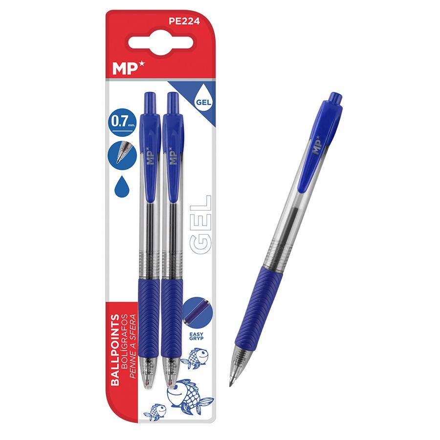 MP στυλό διαρκείας gel PE224, 0.7mm, μπλε, 2τμχMP στυλό διαρκείας gel PE224, 0.7mm, μπλε, 2τμχ | eLabstore.gr MP στυλό διαρκείας gel PE224, 0.7mm, μπλε, 2τμχ | Αναλώσιμα - Είδη Γραφείου | elabstore.gr