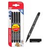 MP ανεξίτηλος μαρκαδόρος PE420-4 για CD-DVD, 1mm, μαύρος, 4τμχ | Αναλώσιμα - Είδη Γραφείου | elabstore.gr