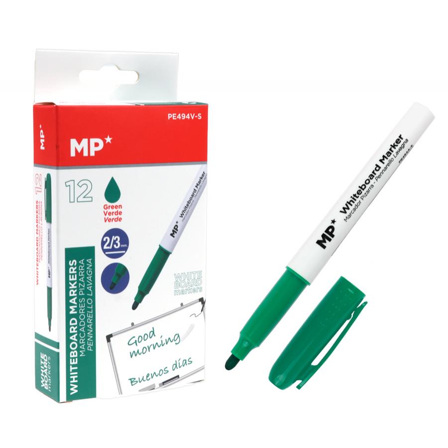 MP Μαρκαδόρος ασπροπίνακα PE494V-S, πάχος μύτης 2-3mm, πράσινος | eLabstore.gr MP Μαρκαδόρος ασπροπίνακα PE494V-S, πάχος μύτης 2-3mm, πράσινος, 12τμχ | Αναλώσιμα - Είδη Γραφείου | elabstore.gr