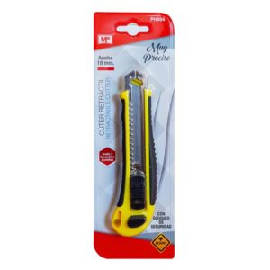 MP πλαστικό κοπίδι με ασφάλεια PH004, 18mm, 3 λεπίδες | Αναλώσιμα - Είδη Γραφείου | elabstore.gr