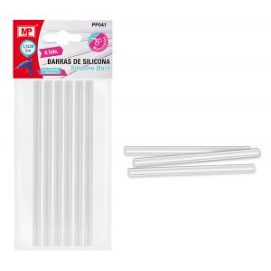 MP μπάρες σιλικόνης PP041 για θερμοπίστολο, 11mm x 20cm, 6τμχ | Εργαλεία | elabstore.gr