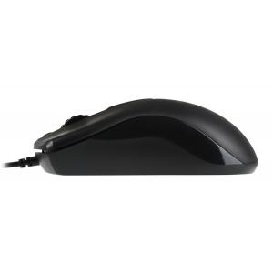 POWERTECH ενσύρματο ποντίκι PT-808, 1000DPI, USB, μαύρο | Συνοδευτικά PC | elabstore.gr