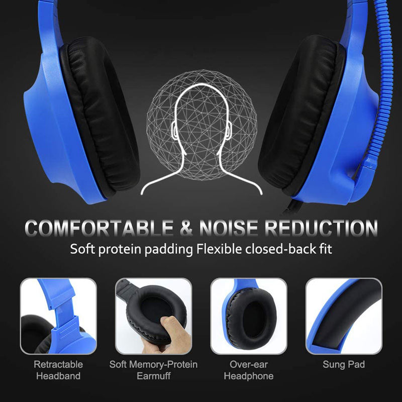 SADES Gaming Headset Spirits SA-721, Multiplatform, 3.5mm, μπλε | eLabstore.gr SADES Gaming Headset Spirits SA-721, Multiplatform, 3.5mm, μπλε | Συνοδευτικά PC | elabstore.gr