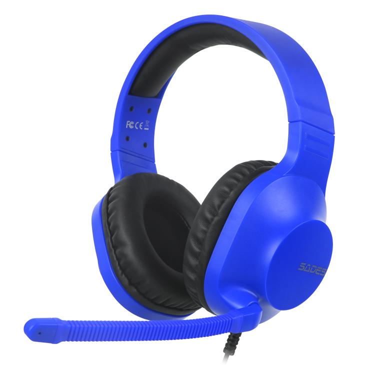 SADES Gaming Headset Spirits SA-721, Multiplatform, 3.5mm, μπλε | eLabstore.gr SADES Gaming Headset Spirits SA-721, Multiplatform, 3.5mm, μπλε | Συνοδευτικά PC | elabstore.gr