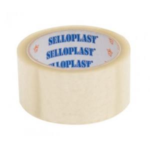 SELLOPLAST Αυτοκόλλητη ταινία SEL-005, διάφανη, 48mm, 60m, 6τμχ | Αναλώσιμα - Είδη Γραφείου | elabstore.gr