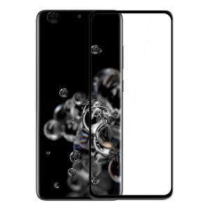 POWERTECH Tempered Glass 5D, Full Glue, Samsung Galaxy S20 Ultra, μαύρο | Αξεσουάρ κινητών | elabstore.gr