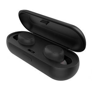 CELEBRAT bluetooth earphones TWS-W5, true wireless, θήκη φόρτισης, μαύρο | Αξεσουάρ κινητών | elabstore.gr