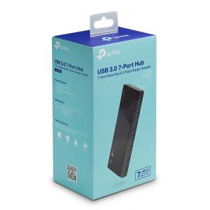 TP-LINK USB Hub UH700, 7 USB 3.0 Ports, Ver. 3.0 | eLabstore.gr TP-LINK USB Hub UH700, 7 USB 3.0 Ports, με 3 θύρες φόρτισης, Ver. 3.0 | Συνοδευτικά PC | elabstore.gr