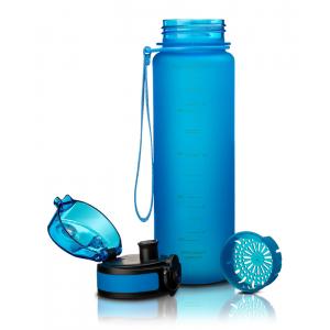 UZSPACE παγούρι νερού Colorful Frosted UZ-3026-BL, 500ml, μπλε | Οικιακές & Προσωπικές Συσκευές | elabstore.gr