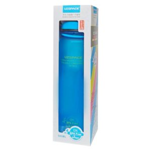 UZSPACE παγούρι νερού Colorful Frosted UZ-3026-BL, 500ml, μπλε | Οικιακές & Προσωπικές Συσκευές | elabstore.gr