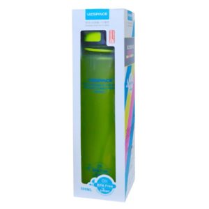 UZSPACE παγούρι νερού Colorful Frosted UZ-3026-GN, 500ml, πράσινο | Οικιακές & Προσωπικές Συσκευές | elabstore.gr