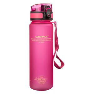 UZSPACE παγούρι νερού Colorful Frosted UZ-3026-PK, 500ml, ροζ | Οικιακές & Προσωπικές Συσκευές | elabstore.gr