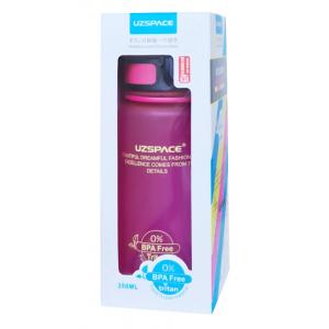 UZSPACE παγούρι νερού Colorful Frosted UZ-3034-PK, 350ml, ροζ | eLabstore.gr UZSPACE παγούρι νερού Colorful Frosted UZ-3034-PK, 350ml, ροζ | Οικιακές & Προσωπικές Συσκευές | elabstore.gr