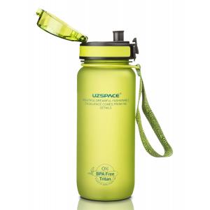UZSPACE παγούρι νερού Colorful Frosted UZ-3037-GN, 650ml, πράσινο | Οικιακές & Προσωπικές Συσκευές | elabstore.gr