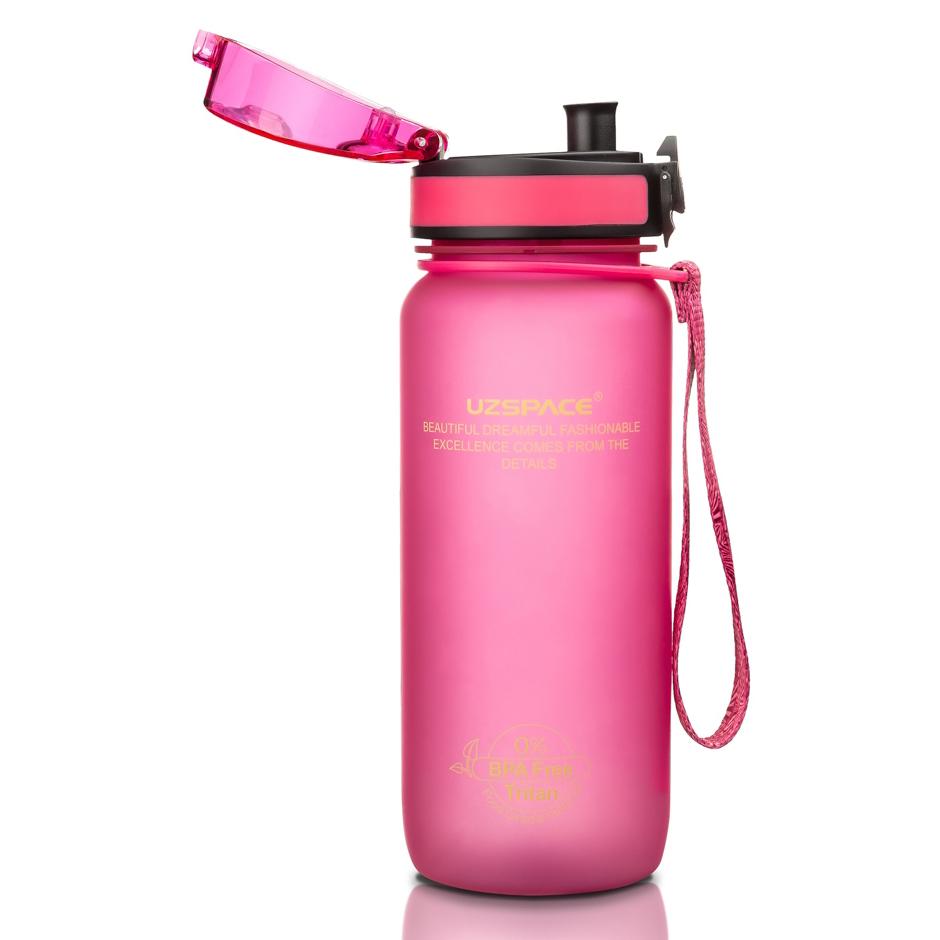 UZSPACE παγούρι νερού Colorful Frosted UZ-3037-PK, 650ml, ροζ | eLabstore.gr UZSPACE παγούρι νερού Colorful Frosted UZ-3037-PK, 650ml, ροζ | Οικιακές & Προσωπικές Συσκευές | elabstore.gr