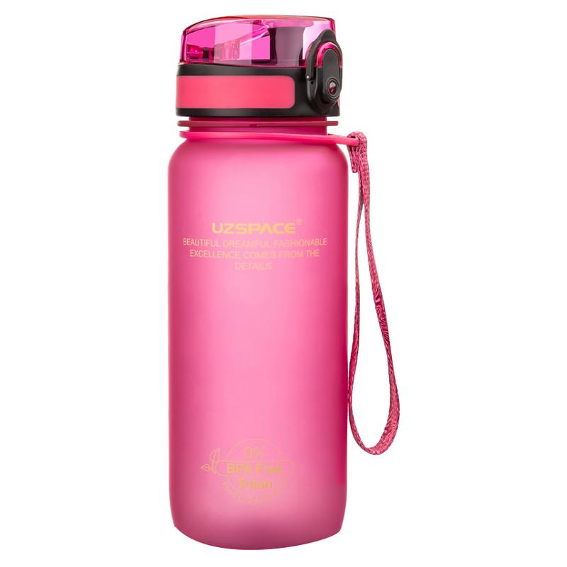 UZSPACE παγούρι νερού Colorful Frosted UZ-3037-PK, 650ml, ροζ | eLabstore.gr UZSPACE παγούρι νερού Colorful Frosted UZ-3037-PK, 650ml, ροζ | Οικιακές & Προσωπικές Συσκευές | elabstore.gr