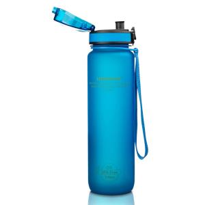 UZSPACE παγούρι νερού Colorful Frosted UZ-3038-BL, 1000ml, μπλε | Οικιακές & Προσωπικές Συσκευές | elabstore.gr