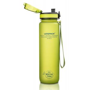 UZSPACE παγούρι νερού Colorful Frosted UZ-3038-GN, 1000ml, πράσινο | Οικιακές & Προσωπικές Συσκευές | elabstore.gr