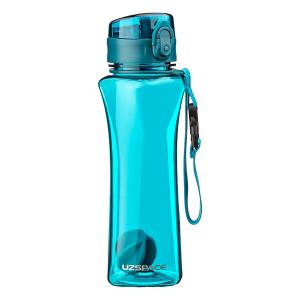 UZSPACE παγούρι νερού Twisted Fitness UZ-6006-CY, 500ml, γαλάζιο | Οικιακές & Προσωπικές Συσκευές | elabstore.gr