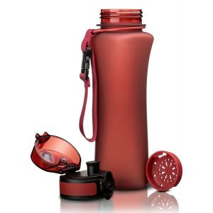 UZSPACE παγούρι νερού Twisted Fitness UZ-6008-RD, 500ml, κόκκινο | Οικιακές & Προσωπικές Συσκευές | elabstore.gr