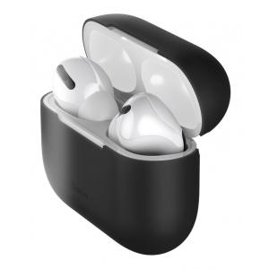 BASEUS θήκη σιλικόνης WIAPPOD-ABZ01 για Apple Airpods Pro, μαύρη | Αξεσουάρ κινητών | elabstore.gr