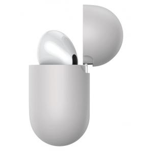 BASEUS θήκη σιλικόνης WIAPPOD-ABZ0G για Apple Airpods Pro, γκρι | Αξεσουάρ κινητών | elabstore.gr