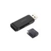 OMEGA CARD READER microSDHC USB 3.0 BLACK OUCR30B | ELABSTORE.GR