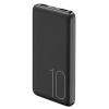 USAMS power bank PB7 10000mAh, 2x output, 2.1A, μαύρο | Αξεσουάρ κινητών | elabstore.gr